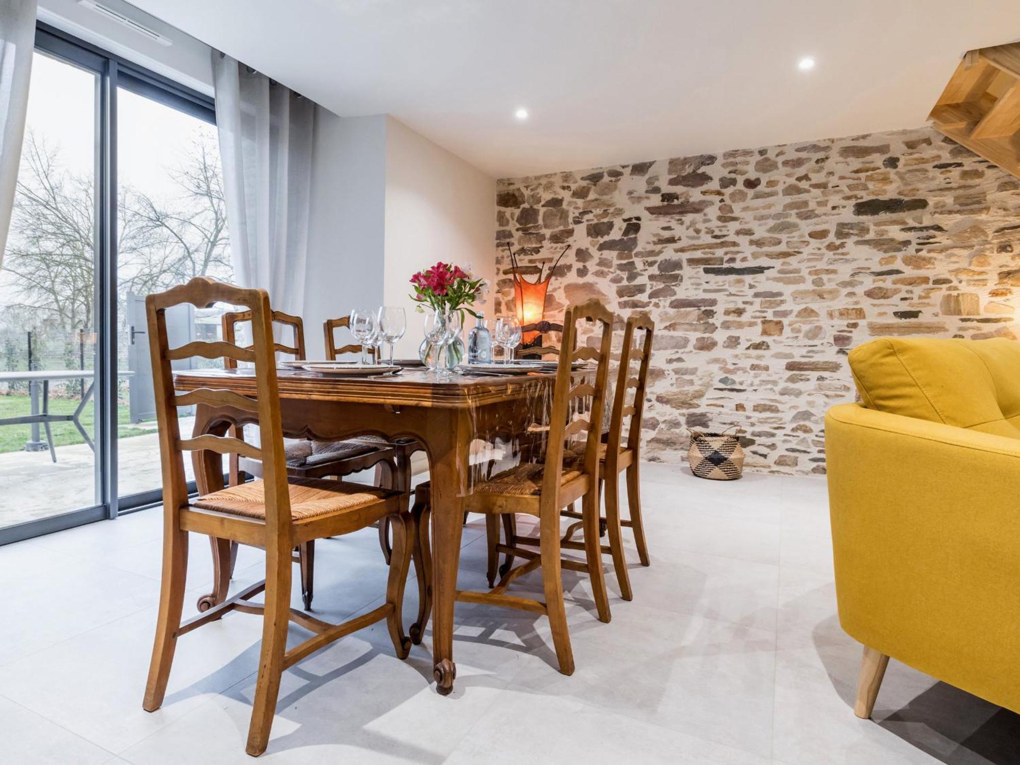 Gite Familial Renove Pres Du Canal De Nantes Avec Jardin, Terrasse, Wifi Et Chambres Mansardees - Fr-1-306-1263 Nort-sur-Erdre  Luaran gambar