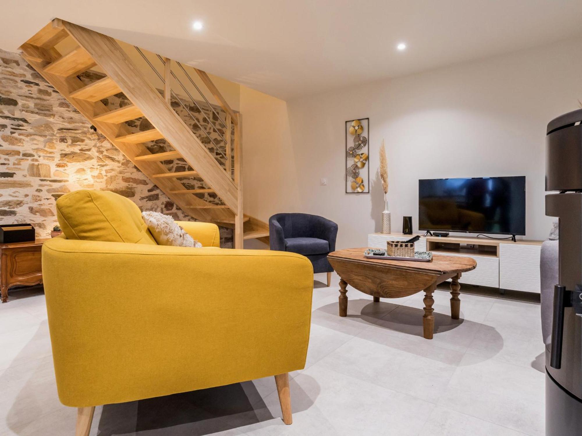 Gite Familial Renove Pres Du Canal De Nantes Avec Jardin, Terrasse, Wifi Et Chambres Mansardees - Fr-1-306-1263 Nort-sur-Erdre  Luaran gambar